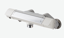 壁出し水栓（ホワイト）