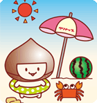 7月ぬりえ