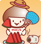 8月ぬりえ