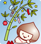 7月ぬりえ