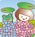 6月ぬりえ