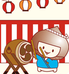 7月ぬりえ