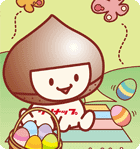4月ぬりえ