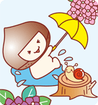 6月ぬりえ