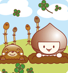 3月ぬりえ