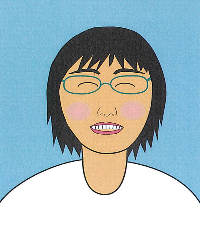 K.Mさんの似顔絵イラスト