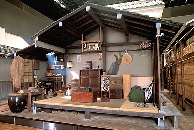 長屋内部