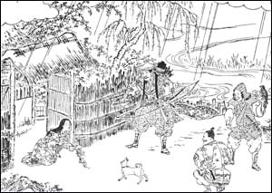 『江戸名所図会』 山吹の里
