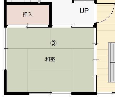 Before：和室と押し入れを使いこなせていない