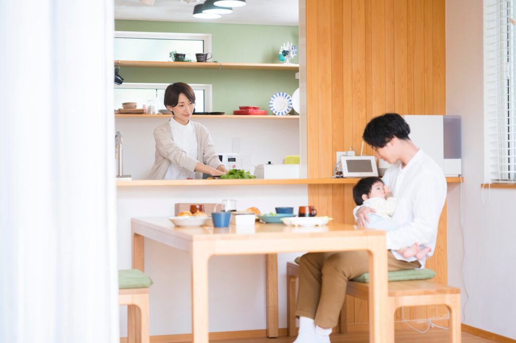 対面キッチンのメリット①