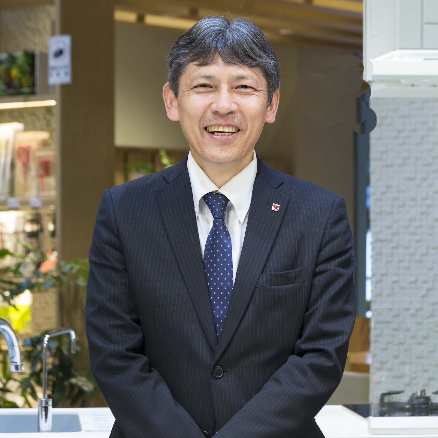 クリナップ（株）リテール営業部　嶋村