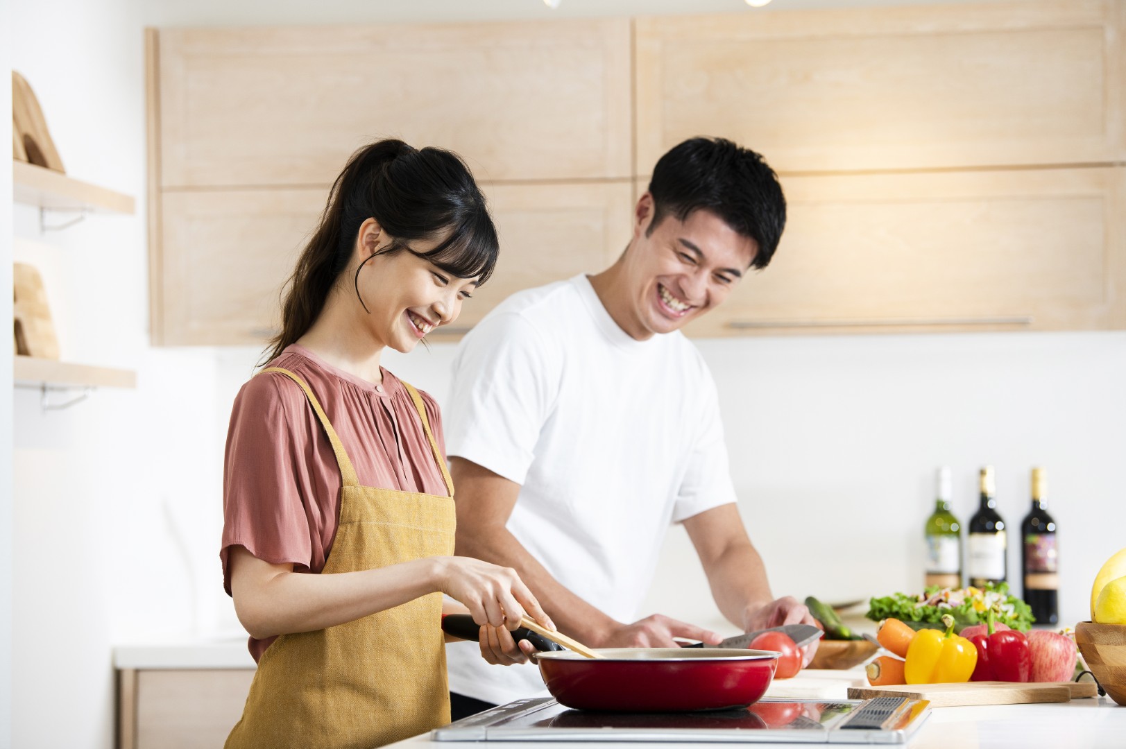 料理好きな夫婦に！ 2人で使う快適なキッチン設計・デザインのヒント