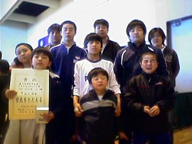 これからもがんばろう!キッズの選手たち手