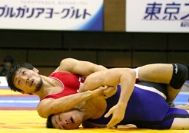 北岡秀王　選手　グレコローマン60キロ級　3位